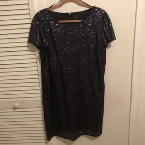 Black sequins Cocktail dress